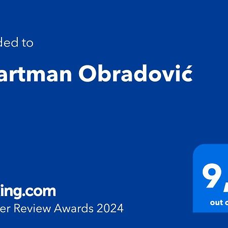 شقة Apartman Obradovic سراييفو المظهر الخارجي الصورة